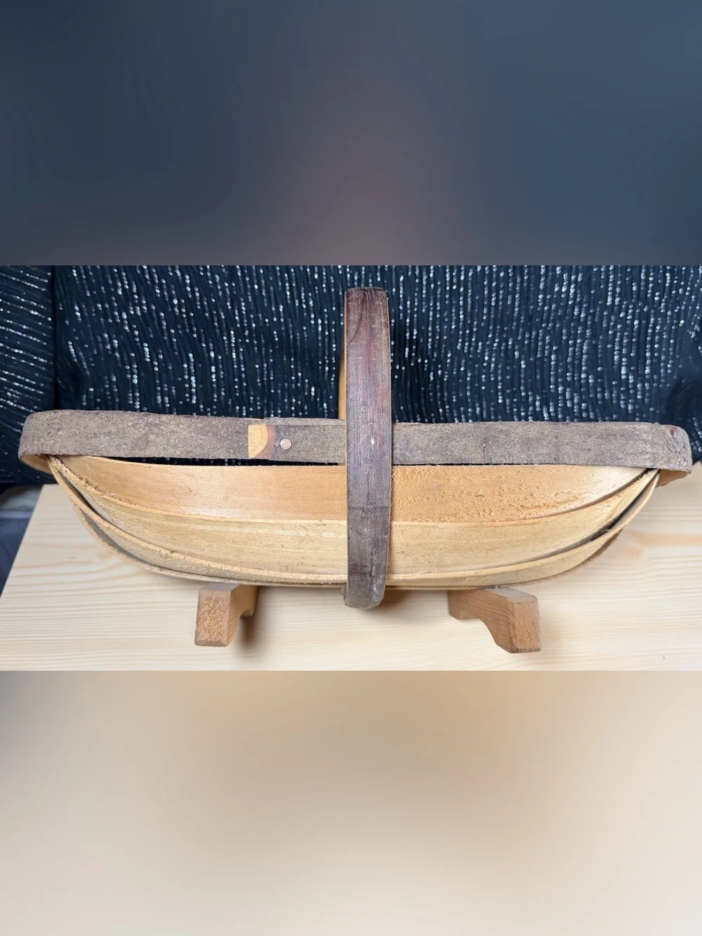 Thomas Smith Handmade Royal Sussex Garden Trug Herstmonceux England Basket